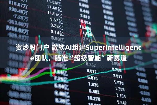 资炒股门户 微软AI组建SuperIntelligence团队，瞄准“超级智能”新赛道
